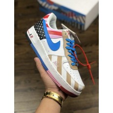 PARRA X NIKE CUSTOM AIR FORCE 1 LOW WHITE MUTICOLOR AR6786-100