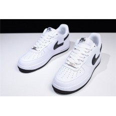 SUPREME X COMME DES GARCONS X NIKE AIR FORCE 1 LOW WHITE BLACK AR7623-008
