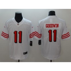 Nike San Francisco 49ers #11 Marquise Goodwin White 2018 Vapor Untouchable Limited Jersey