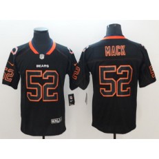 Nike Chicago Bears #52 Khalil Mack Black Shadow Legend Limited Jersey