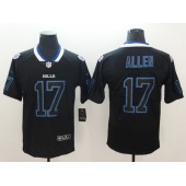 Nike Buffalo Bills #17 Josh Allen Black Shadow Legend Limited Jersey