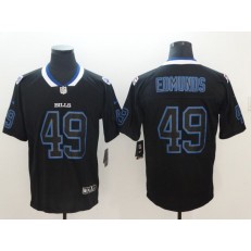 Nike Buffalo Bills #49 Tremaine Edmunds Black Shadow Legend Limited Jersey