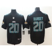 Nike Jacksonville Jaguars #20 Jalen Ramsey Black Vapor Impact Limited Jersey