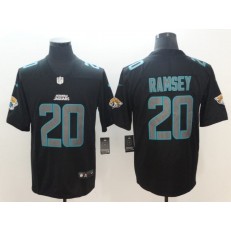 Nike Jacksonville Jaguars #20 Jalen Ramsey Black Vapor Impact Limited Jersey