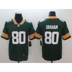 Nike Green Bay Packers #80 Jimmy Graham Green Vapor Untouchable Limited Jersey