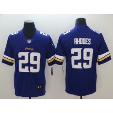 Nike Minnesota Vikings #29 Xavier Rhodes Purple Vapor Untouchable Limited Jersey