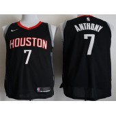 Houston Rockets #7 Carmelo Anthony Black 2018-19 Nike Authentic Jersey