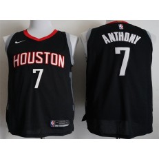 Houston Rockets #7 Carmelo Anthony Black 2018-19 Nike Authentic Jersey
