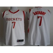 Houston Rockets #7 Carmelo Anthony White 2018-19 Nike Authentic Jersey