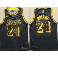 Los Angeles Lakers #24 Kobe Bryant Black 2018-19 City Edition Nike Swingman Jersey