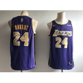 Los Angeles Lakers #24 Kobe Bryant Purple 2018-19 Nike Swingman Jersey