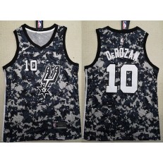 San Antonio Spurs #10 DeMar DeRozan Camo 2018-19 Nike Swingman Jersey