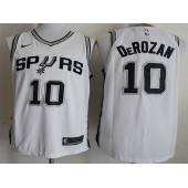 San Antonio Spurs #10 DeMar DeRozan White 2018-19 Nike Authentic Jersey