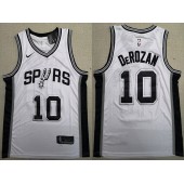 San Antonio Spurs #10 DeMar DeRozan White 2018-19 Nike Swingman Jersey