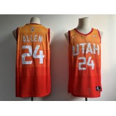Utah Jazz #24 Grayson Allen Multi Color City Edition Nike Swingman Jersey