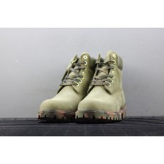 TIMBERLAND 6 INCH PREMIUM CAMO PACK ARMY GREEN NUBUCK BOOTS 6716B