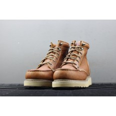 TIMBERLAND BARSTOW WEDGE WORK BOOTS BROWN 89647