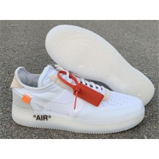 OFF-WHITE x NIKE AIR FORCE 1 LOW WHITE AO4606-100