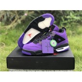 TRAVIS SCOTT x AIR JORDAN 4 PURPLE 308497-510