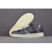 CLOT x NIKE AIR FORCE 1 LOW PRM BLACK WHITE AO9286-400