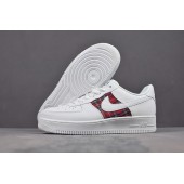NIKE AIR FORCE 1 LOW 07 LV8 WHITE FLANNEL AH596728-035
