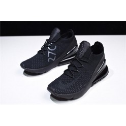 NIKE AIR MAX 270 FLYKNIT TRIPLE BLACK AO1023-005