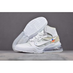 OFF-WHITE x AIR JORDAN 1 HI x NIKE AIR FORCE 270 WHITE AQ0818-100