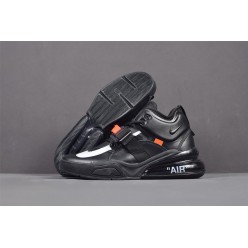 OFF-WHITE x NIKE AIR FORCE 270 BLACK WHITE AH6772-001