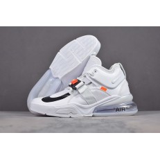 OFF-WHITE x NIKE AIR FORCE 270 WHITE BLACK AH6772-010
