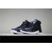 KID'S AIR JORDAN 12 BLACK NYLON WHITE