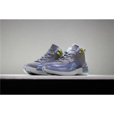 KID'S AIR JORDAN 12 DARK GREY