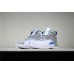 KID'S AIR JORDAN 12 GREY BLUE WHITE
