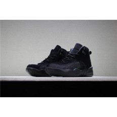 KID'S AIR JORDAN 12 OVO BLACK