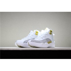 KID'S AIR JORDAN 12 OVO WHITE GOLD