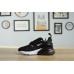 KID'S NIKE AIR MAX 270 BLACK WHITE ORANGE