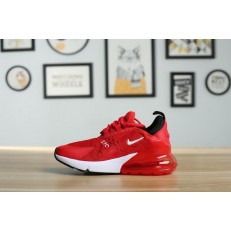KID'S NIKE AIR MAX 270 RED WHITE