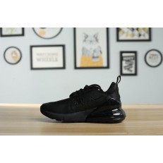 KID'S NIKE AIR MAX 270 TRIPLE BLACK