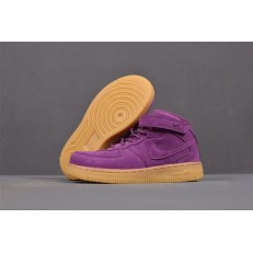 KID'S NIKE AIR FORCE 1 MID PURPLE AH0757-600
