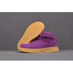 KID'S NIKE AIR FORCE 1 MID PURPLE AH0757-600