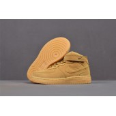 KID'S NIKE AIR FORCE 1 MID WHEAT 859338-200