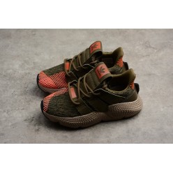 KID'S ADIDAS PROPHERE OLIVE GREEN ORANGE CQ2127