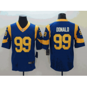 Los Angeles Rams #99 Aaron Donald Royal Vapor Untouchable Limited Nike NFL Men Jersey