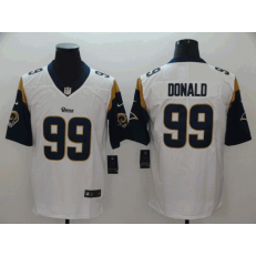 Los Angeles Rams #99 Aaron Donald White Vapor Untouchable Limited Nike NFL Men Jersey