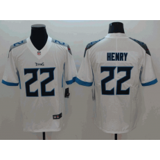 Tennessee Titans #22 Derrick Henry White New 2018 Vapor Untouchable Limited Nike NFL Men Jersey