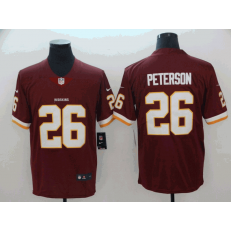 Washington Redskins #26 Adrian Peterson Red Drift Fashion Limited Nike NFL Men Jersey