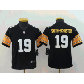 Youth Nike Pittsburgh Steelers #19 JuJu Smith-Schuster Black Alternate Vapor Untouchable Limited Jersey