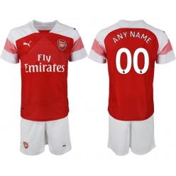 2018-19 Arsenal Customized Home Soccer Jersey