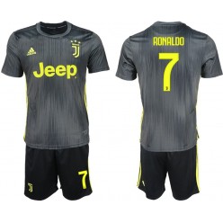 2018-19 Juventus #7 RONALDO Second Away Soccer Jersey