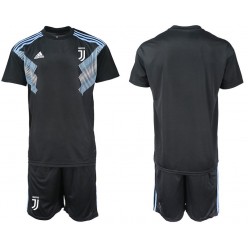 2018-19 Juventus Black Training Soccer Jersey