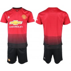 2018-19 Manchester United Home Soccer Jersey